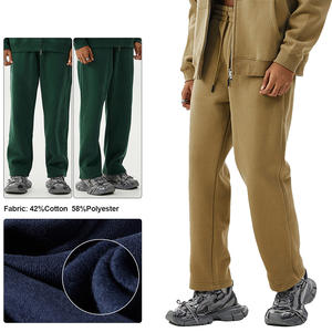 Custom Puff Print Jogging hose Großhandel 350gsm Blank Baggy Overs ized Fleece Herren Jogging hose - Product Image 3