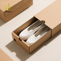 Boîtes à chaussures personnalisées écologiques et recyclables en carton ondulé avec tiroir coulissant pour la protection des baskets et des chaussures