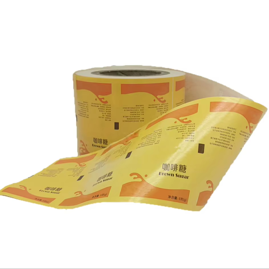 Customizable PE Coated/Composite Paper Roll Flexographic Printing Services for Sugar Nut Salt Ice Cream Packaging & Printing