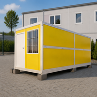 Maison Modulaire Conteneurisée 20ft 40ft Unités Combinées Bâtiment Préfabriqué Maison Préfabriquée avec Panneaux Solaires pour Salle de Classe Scolaire