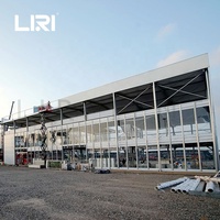 Tente de salle d'événement commerciale de trois étages de structure de cube haut de gamme 100 personnes avec l'escalier