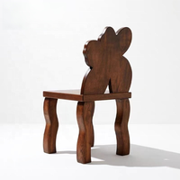Chaises de salle à manger françaises Rosegia - Chaises de bureau et fauteuils individuels en bois massif durables de style mi-siècle |   Meubles de maison de style antique