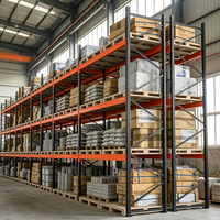 Étagère à palettes modulaire à assemblage sélectif, robuste, pour entrepôt industriel, stockage de palettes