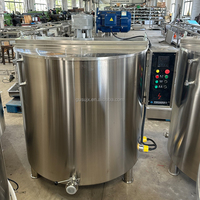 Gusu Nouveau produit 3000L 304 Réservoir de stockage de chocolat en acier inoxydable Ligne de fabrication de chocolat