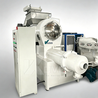 Ligne de production de machines à fabriquer du savon solide avec moteur/pompe PLC, imprimante de tampons à savon pour lessive complète, et machine à mélanger les nouilles de savon