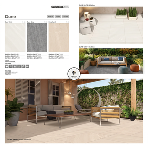 Carreaux de sol en porcelaine de haute qualité, finition mate, antidérapants, pour extérieur, 60x60x20mm, pour revêtement de sol antibactérien extérieur - Product Image 5