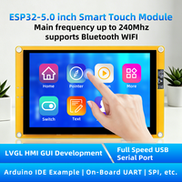 5 İnç ESP32-S3 IPS Kapasitif Dokunmatik Ekran LCD Gösterge Modülü 800*480 Geliştirme Kartı, LVGL HMI için WiFi/BT özellikli
