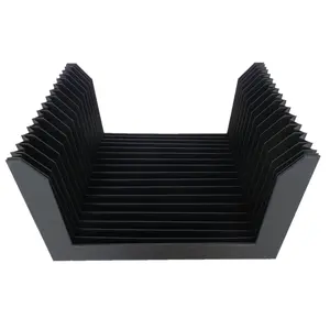 flexible accordion dust cover for cnc machine spare parts