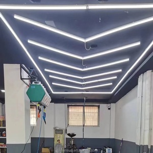 Esagono gamba Touch Garage luce pannelli parete Hardware colore dorato Booth batteria - Product Image 6