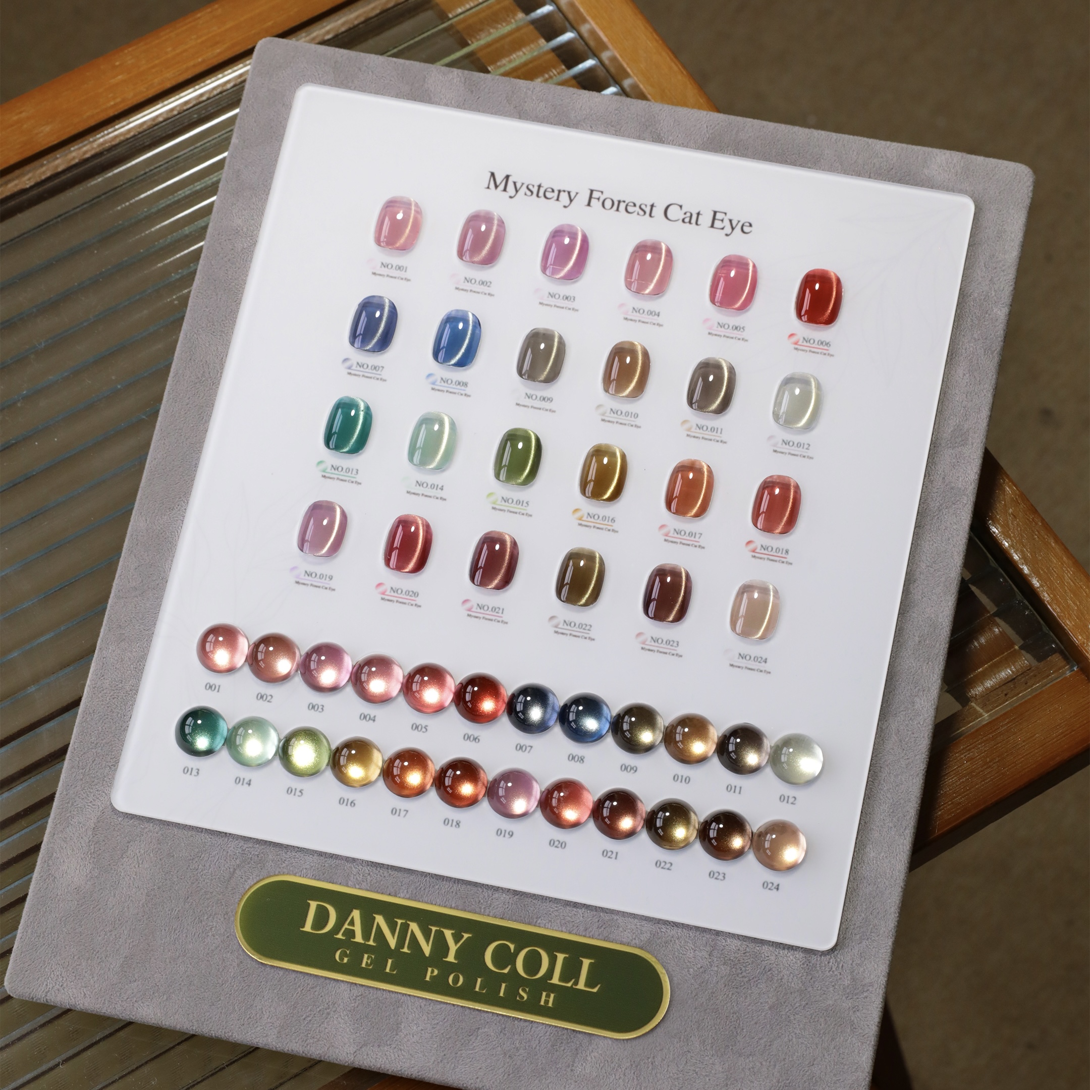 Danny Coll Very Shining Cat Eye Gel Polish Set 24 colors
