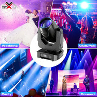 MZX Professioneller 295W Sharpy Beam Moving Head Scheinwerfer mit RGBW LED-Streifenring-Effekt IP65 DMX512 DJ-Beleuchtung