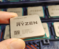 Processeur de bureau pour AMD Ryzen 5 2600 AM4 3,4 GHz 6 cœurs 12 threads 8 Mo de cache L3 64 bits