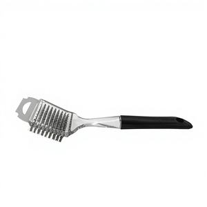 แปรงทำความสะอาดเตาบาร์บีคิวแบบทนความร้อนพร้อมที่ขูดขนแปรงสแตนเลส Cookwise - Product Image 1