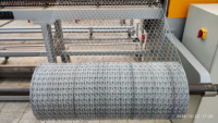 Fil de fer hexagonal galvanisé enduit de PVC pour poulet, oiseaux, volière, clôture 1/2 pouces 3/4 pouces/support chauffant/clôture de canard, gabion allemand