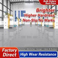 Nouvelle peinture pour sols en polysilicium haute dureté pour ateliers d'usine, haute brillance