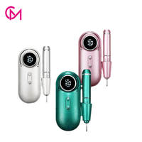 Taladro Eléctrico Portátil para Uñas de 30000 RPM, Recargable por USB, Inalámbrico, Lima Eléctrica Profesional para Manicura y Pedicura