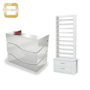 Simple Modern Commercial Cash Register with Beauty Salon Hotel Reception Counter of Bar Table Counter Shop Reception