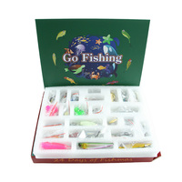Coffret cadeau de leurres de pêche Selco, assortiment de crankbaits et spinnerbaits, surprise aléatoire