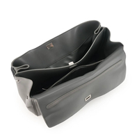 Sac fourre-tout à bandoulière pour femme, personnalisé, en gros, OEM, design vintage de luxe, en cuir suédé givré, souple, durable, grande capacité