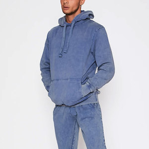 Sweat à capuche d'hiver pour homme, écologique, de haute qualité, personnalisé, en tissu délavé, élégant, streetwear, imperméable, respirant, prix abordable - Product Image 3