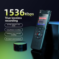 Enregistreur vocal Lecteur MP3 8828 USB 2.0 Stylo d'enregistrement WAV Écran HD Réduction du bruit Idéal pour les cours et les affaires en déplacement