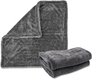 Toalla de Microfibra para Limpieza de Autos de 1200GSM/600GSM, Doble Cara, Súper Absorbente, Paño de Limpieza para Autos, Antiarañazos, Suave, Sin Pelusas - Product Image 1