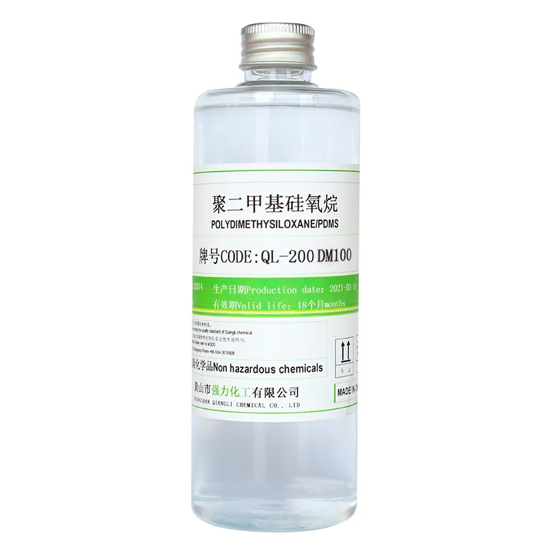 गर्म बिक्री pdms तरल सिलिकॉन रिलीज एजेंट surfactants चिपचिपापन 100cps त्वचा-देखभाल उत्पादों कच्चे सामग्री चीन निर्माता