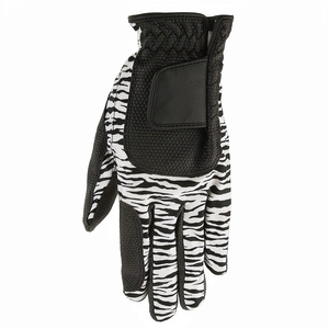 Gants de golf en cuir PU respirant pour femmes avec logo personnalisé et fermeture auto-agrippante pour la main gauche – Nouvel accessoire sportif pour adulte - Product Image 5