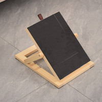 Bonne qualité bois chien planche à gratter en bois chien ongles Scratch Pad carré chien lime à ongles conseil Scratch Pad