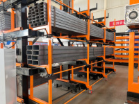 Support de tuyauterie dépliable de qualité industrielle avec système de bras télescopique cantilever