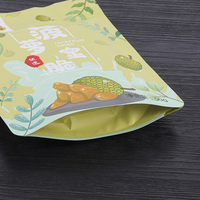 Herbruikbare ritssluitende staande pouches, voedselveilig, vochtbestendig, op maat ontworpen, groothandel, Chinese fabrikant voor snacks en thee