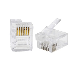 Connecteur RJ12 6P6C, fiche de câble à boucle gauche - Product Image 6