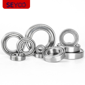 Seyoo S6003ZZ ตลับลูกปืนสแตนเลสสตีล, เครื่องมือที่มีความแม่นยำสำหรับซีลยาง2RS S6002ZZ S6001ZZ S6000ZZ - Product Image 1