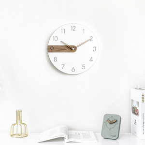 Wozoom Nordic Style <b>Wall</b> <b>Clock</b> 12 Inch 14 Inch <b>Silent</b> Quartz Movement Living Room Home Decor Modern Minimalist Design - Product Image 2