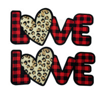 Personnalisé Grande Taille 2D Doux Tissé Brodé Logo Patch Fer à Coudre Grande Lettre Numéro Badge avec Logo pour Veste à Capuche