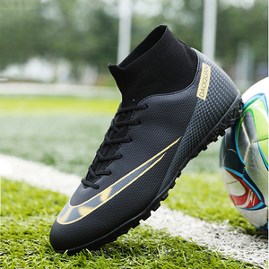 2023 haut haut et bas haut 35-47 grande <span class=keywords><strong>taille</strong></span> chaussures <span class=keywords><strong>de</strong></span> Football en plein air chaussures d'entraînement <span class=keywords><strong>de</strong></span> Football sport confortable élastique chaussures <span class=keywords><strong>de</strong></span> Football - Product Image 3