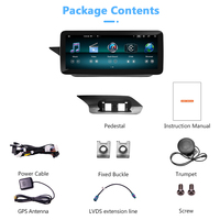 Écran de navigation GPS de voiture android 12 de 12.3 pouces 8 cœurs pour Mercedes E-W212 2009-2016 WIFI 4G 8 + 128 go BT Carplay IPS écran lecteur multimédia