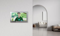 Miroir intelligent MIRROH.AI avec écran tactile de 13,3 pouces, interrupteur tactile éclairé, design moderne, salon, appartement, villa, intelligent