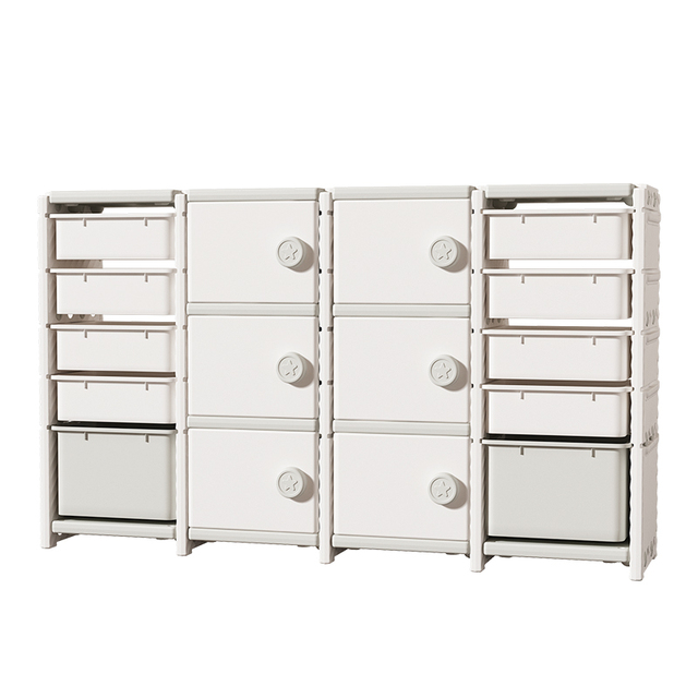 Multi-Layer Children's Toy Storage Rack Modern Design Storage Cabinet Living Room School Kitchen-for Baby Storage