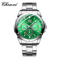 CHENXI 019A Montre à quartz étanche pour femme, montre-bracelet tendance pour étudiant, montre de couple, vente chaude, vente en gros transfrontalière