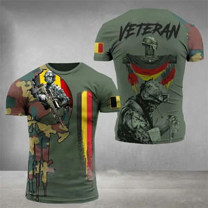 <span class=keywords><strong>Camiseta</strong></span> con estampado de camuflaje de la bandera de Bélgica impresa en 3D para hombres y niños, <span class=keywords><strong>camiseta</strong></span> con gráfico de camuflaje, ropa deportiva informal belga de secado rápido para hombre - Product Image 1