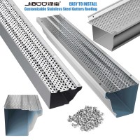 Système de drainage de caniveaux de pluie en acier inoxydable sur mesure, robuste et de qualité supérieure, pour une utilisation longue durée