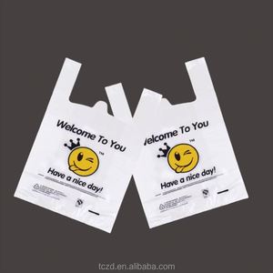 Bolsa de Compras Personalizada con Logotipo, Biodegradable, Ecológica, Transparente, Blanca, para Supermercado, Tienda, de PE, LDPE, HDPE, Grado Alimenticio, Resistente - Product Image 4