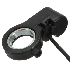 Interrupteur de klaxon à bouton-poussoir pour moto, véhicule électrique, tricycle, 12V, côté gauche, ensemble de démarrage, borne de soudure en plastique - Product Image 4