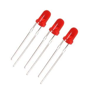 Indication LED rouge 624nm-Diode électroluminescente radiale discrète 2V - Product Image 1