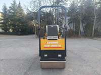 Compacteuse vibrante LTC301 1 tonne à double tambour 25 kN pour la réparation de chemins