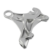 Barre de liaison en forme de H en alliage d'aluminium forgé de précision professionnelle sur mesure, usinage CNC, traitement de surface, pour vélo de montagne arrière