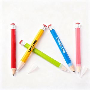 Lápices Gigantes de Madera de 35 cm de Largo, al por Mayor, Personalizables con Logotipo, para Diversión - Product Image 1