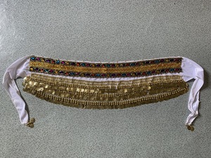 Wholesale 3 Row Gold Coin Crisp Voice Body <strong>Chain</strong> for <strong>Belly</strong> <strong>Dancing</strong> Performing Wrapped <strong>Waist</strong> Hip Scarf - Product Image 3