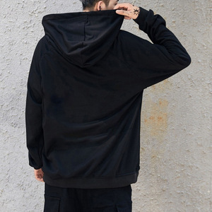 Fashion Graffiti Smile Face Stitching Spandex/Cotton Quick Dry Breathable Autumn Top Hip Hop Loose Custom Print <strong>Couple</strong> <strong>Hoodies</strong> - Product Image 6